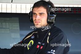 02.04.2012, Barcelona, Spain, Jerome d'Ambrosio (BEL), third driver,  Lotus F1 Team   - Formula 1 Testing, day 2 - Formula 1 World Championship