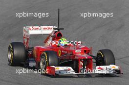 03.03.2012, Barcelona, Spain, Felipe Massa (BRA), Scuderia Ferrari - Formula 1 Testing, day 3 - Formula 1 World Championship