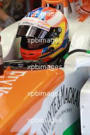 03.03.2012, Barcelona, Spain, Paul di Resta (GBR), Sahara Force India Formula One Team - Formula 1 Testing, day 3 - Formula 1 World Championship