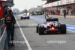 03.03.2012, Barcelona, Spain, Sebastian Vettel (GER), Red Bull Racing - Formula 1 Testing, day 3 - Formula 1 World Championship