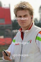 03.03.2012, Barcelona, Spain, Nico Hulkenberg (GER), Sahara Force India Formula One Team - Formula 1 Testing, day 3 - Formula 1 World Championship