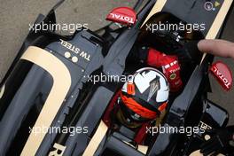 03.03.2012, Barcelona, Spain, Kimi Raikkonen (FIN), Lotus F1 Team   - Formula 1 Testing, day 3 - Formula 1 World Championship