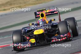03.03.2012, Barcelona, Spain, Mark Webber (AUS), Red Bull Racing - Formula 1 Testing, day 3 - Formula 1 World Championship