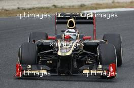03.03.2012, Barcelona, Spain, Kimi Raikkonen, Lotus Renault F1 Team - Formula 1 Testing, day 3 - Formula 1 World Championship