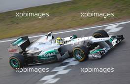 03.03.2012, Barcelona, Spain, Nico Rosberg (GER), Mercedes AMG Petronas - Formula 1 Testing, day 3 - Formula 1 World Championship