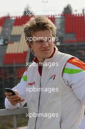 03.03.2012, Barcelona, Spain, Nico Hulkenberg (GER), Sahara Force India Formula One Team - Formula 1 Testing, day 3 - Formula 1 World Championship