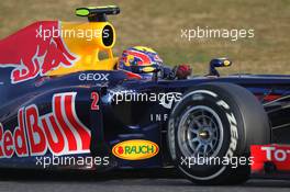 03.03.2012, Barcelona, Spain, Mark Webber (AUS), Red Bull Racing - Formula 1 Testing, day 3 - Formula 1 World Championship