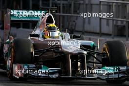 03.03.2012, Barcelona, Spain, Nico Rosberg (GER), Mercedes GP   - Formula 1 Testing, day 3 - Formula 1 World Championship