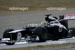 03.03.2012, Barcelona, Spain, Bruno Senna (BRE), Williams F1 Team   - Formula 1 Testing, day 3 - Formula 1 World Championship