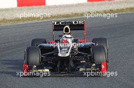 03.03.2012, Barcelona, Spain, Kimi Raikkonen, Lotus Renault F1 Team - Formula 1 Testing, day 3 - Formula 1 World Championship