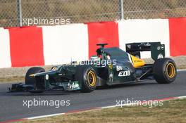 03.03.2012, Barcelona, Spain, Heikki Kovalainen (FIN), Caterham F1 Team - Formula 1 Testing, day 3 - Formula 1 World Championship