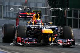 03.03.2012, Barcelona, Spain, Mark Webber (AUS), Red Bull Racing   - Formula 1 Testing, day 3 - Formula 1 World Championship