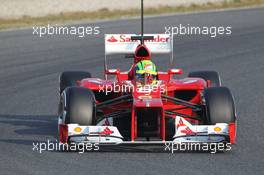 03.03.2012, Barcelona, Spain, Felipe Massa (BRA), Scuderia Ferrari - Formula 1 Testing, day 3 - Formula 1 World Championship