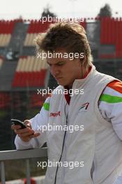 03.03.2012, Barcelona, Spain, Nico Hulkenberg (GER), Sahara Force India Formula One Team - Formula 1 Testing, day 3 - Formula 1 World Championship