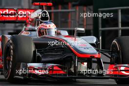 03.03.2012, Barcelona, Spain, Jenson Button (GBR), McLaren Mercedes   - Formula 1 Testing, day 3 - Formula 1 World Championship
