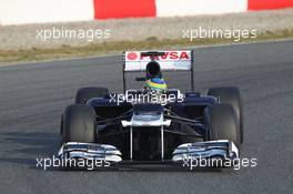 03.03.2012, Barcelona, Spain, Bruno Senna (BRA), Williams F1 Team - Formula 1 Testing, day 3 - Formula 1 World Championship