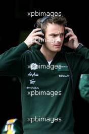 03.03.2012, Barcelona, Spain, Giedo van der Garde (NEL), Caterham F1 Team   - Formula 1 Testing, day 3 - Formula 1 World Championship