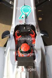 04.03.2012, Barcelona, Spain, Michael Schumacher (GER), Mercedes GP   - Formula 1 Testing, day 4 - Formula 1 World Championship