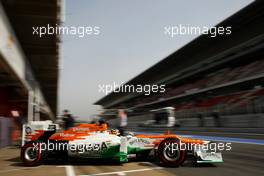 04.03.2012, Barcelona, Spain, Nico Hulkenberg (GER), Sahara Force India Formula One Team   - Formula 1 Testing, day 4 - Formula 1 World Championship