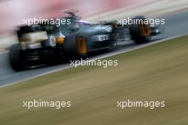 04.03.2012, Barcelona, Spain, Vitaly Petrov (RUS), Caterham F1 Team   - Formula 1 Testing, day 4 - Formula 1 World Championship