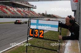 04.03.2012, Barcelona, Spain, Kimi Raikkonen, Lotus Renault F1 Team - Formula 1 Testing, day 4 - Formula 1 World Championship