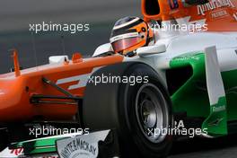 04.03.2012, Barcelona, Spain, Nico Hulkenberg (GER), Sahara Force India Formula One Team   - Formula 1 Testing, day 4 - Formula 1 World Championship