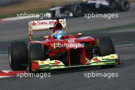 04.03.2012, Barcelona, Spain, Fernando Alonso (ESP), Scuderia Ferrari   - Formula 1 Testing, day 4 - Formula 1 World Championship