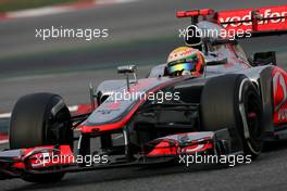 04.03.2012, Barcelona, Spain, Lewis Hamilton (GBR), McLaren Mercedes   - Formula 1 Testing, day 4 - Formula 1 World Championship