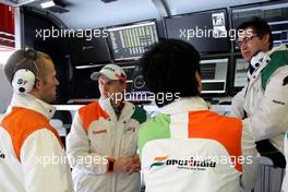 04.03.2012, Barcelona, Spain, Nico Hulkenberg (GER), Sahara Force India Formula One Team   - Formula 1 Testing, day 4 - Formula 1 World Championship