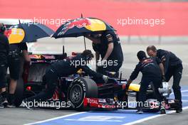 04.03.2012, Barcelona, Spain, Sebastian Vettel (GER), Red Bull Racing   - Formula 1 Testing, day 4 - Formula 1 World Championship