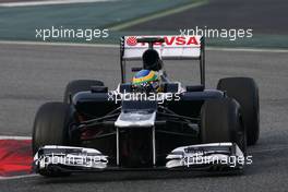 04.03.2012, Barcelona, Spain, Bruno Senna (BRE), Williams F1 Team   - Formula 1 Testing, day 4 - Formula 1 World Championship