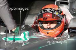 04.03.2012, Barcelona, Spain, Michael Schumacher (GER), Mercedes AMG Petronas - Formula 1 Testing, day 4 - Formula 1 World Championship