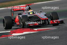 04.03.2012, Barcelona, Spain, Lewis Hamilton (GBR), McLaren Mercedes   - Formula 1 Testing, day 4 - Formula 1 World Championship