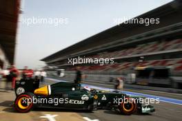 04.03.2012, Barcelona, Spain, Vitaly Petrov (RUS), Caterham F1 Team   - Formula 1 Testing, day 4 - Formula 1 World Championship