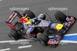 04.03.2012, Barcelona, Spain, Sebastian Vettel (GER), Red Bull Racing - Formula 1 Testing, day 4 - Formula 1 World Championship