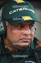 04.03.2012, Barcelona, Spain, Tony Fernandes, Team Lotus, Team Principal - Formula 1 Testing, day 4 - Formula 1 World Championship