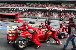 04.03.2012, Barcelona, Spain, Fernando Alonso (ESP), Scuderia Ferrari - Formula 1 Testing, day 4 - Formula 1 World Championship