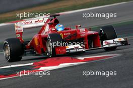 04.03.2012, Barcelona, Spain, Fernando Alonso (ESP), Scuderia Ferrari   - Formula 1 Testing, day 4 - Formula 1 World Championship