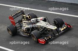 04.03.2012, Barcelona, Spain, Kimi Raikkonen, Lotus Renault F1 Team - Formula 1 Testing, day 4 - Formula 1 World Championship