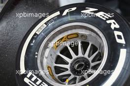 04.03.2012, Barcelona, Spain, Ferrari OZ wheels - Formula 1 Testing, day 4 - Formula 1 World Championship