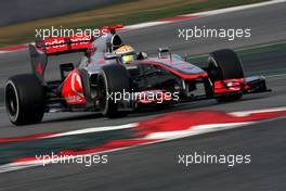 04.03.2012, Barcelona, Spain, Lewis Hamilton (GBR), McLaren Mercedes   - Formula 1 Testing, day 4 - Formula 1 World Championship