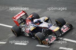 04.03.2012, Barcelona, Spain, Daniel Ricciardo (AUS), Scuderia Toro Rosso - Formula 1 Testing, day 4 - Formula 1 World Championship