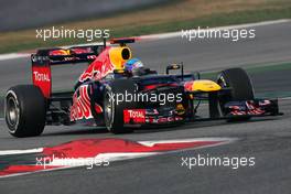 04.03.2012, Barcelona, Spain, Sebastian Vettel (GER), Red Bull Racing   - Formula 1 Testing, day 4 - Formula 1 World Championship