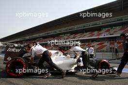 04.03.2012, Barcelona, Spain, Kamui Kobayashi (JAP), Sauber F1 Team   - Formula 1 Testing, day 4 - Formula 1 World Championship