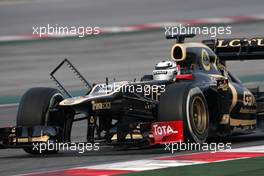 04.03.2012, Barcelona, Spain, Kimi Raikkonen (FIN), Lotus F1 Team   - Formula 1 Testing, day 4 - Formula 1 World Championship