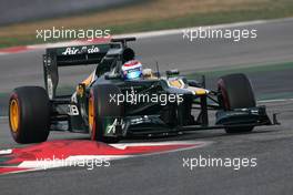 04.03.2012, Barcelona, Spain, Vitaly Petrov (RUS), Caterham F1 Team   - Formula 1 Testing, day 4 - Formula 1 World Championship