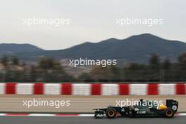 04.03.2012, Barcelona, Spain, Vitaly Petrov (RUS), Caterham F1 Team   - Formula 1 Testing, day 4 - Formula 1 World Championship