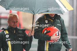 Heikki Kovalainen (FIN), Caterham F1 Team  31.08.2012. Formula 1 World Championship, Rd 12, Belgian Grand Prix, Spa Francorchamps, Belgium, Practice Day