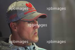 Michael Schumacher (GER) Mercedes AMG F1. 31.08.2012. Formula 1 World Championship, Rd 12, Belgian Grand Prix, Spa Francorchamps, Belgium, Practice Day