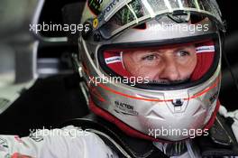 Michael Schumacher (GER) Mercedes AMG F1 W03. Belgian Grand Prix, Friday 31st August 2012. Spa-Francorchamps, Belgium. 31.08.2012. Formula 1 World Championship, Rd 12, Belgian Grand Prix, Spa Francorchamps, Belgium, Practice Day
